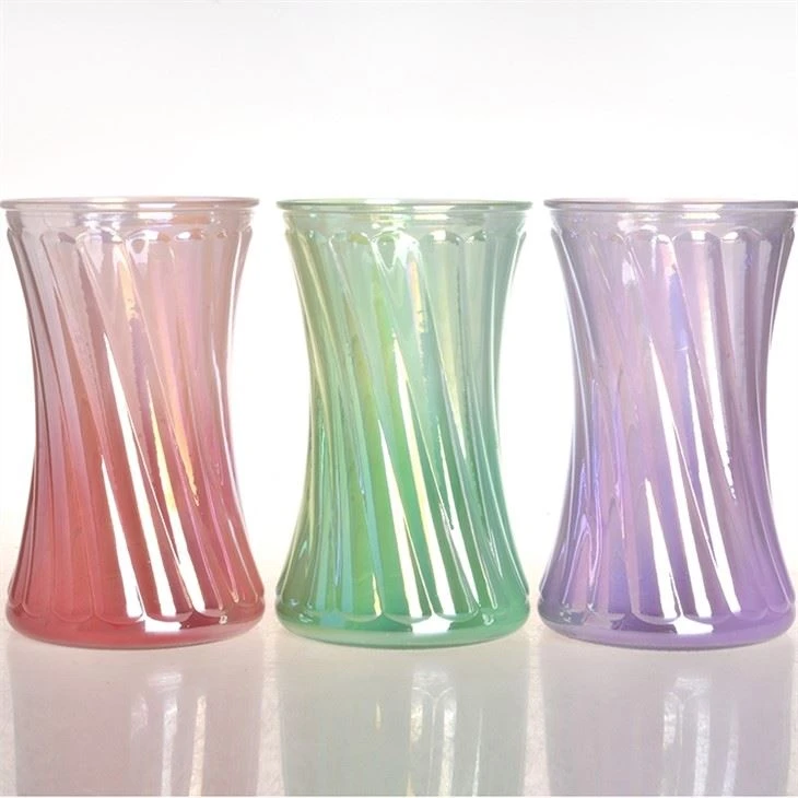 Multicolored Glass Vase For Table