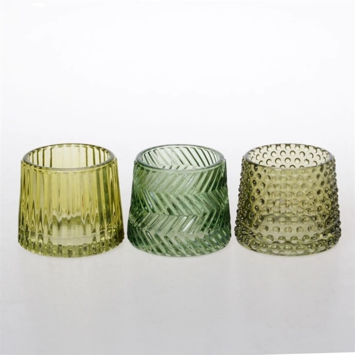 Cut Glass Candle Jars Candle Holder